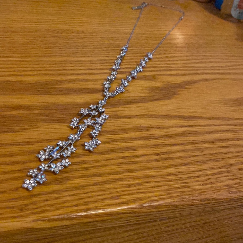 INC Silver Statement Necklace